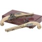 Preview: Kolser, decorative dueling pistol set, together in a decorative packaging